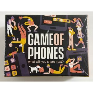 Breaking Games Game of Phones Card Game Black Digital Scavenger Hunt